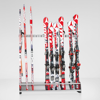 Ski holder Ski room